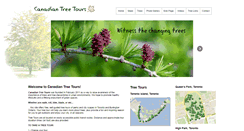 Desktop Screenshot of canadiantreetours.org